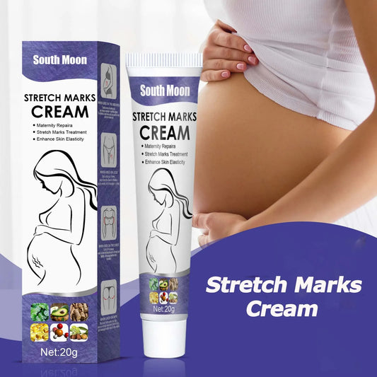 Pregnancy Stretch Marks Cream Improves Elasticity Fade Growth Lines Smoothing Nourishing Moisturizing Firming Skin Care