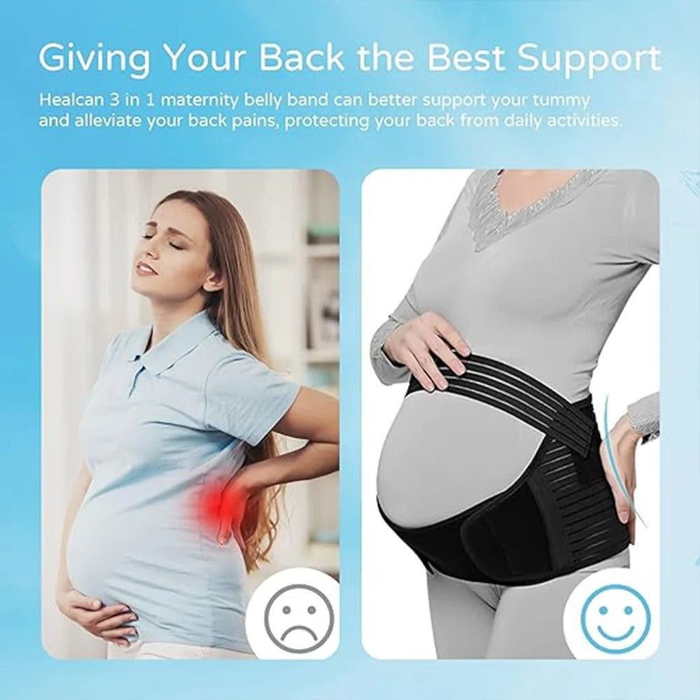 Maternity Support Belly Band Adjustable Waist Maternity Pregnancy