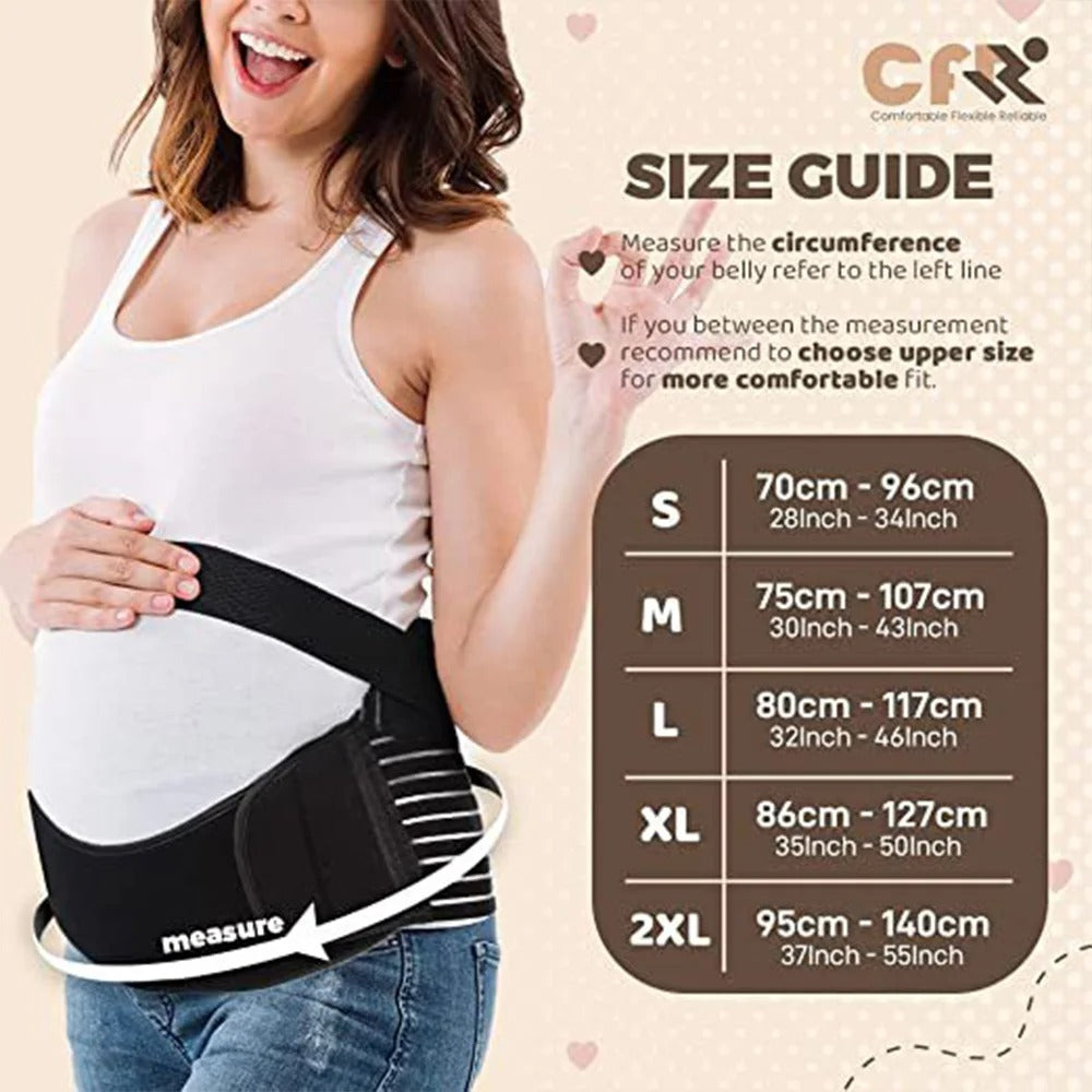 Maternity Support Belly Band Adjustable Waist Maternity Pregnancy