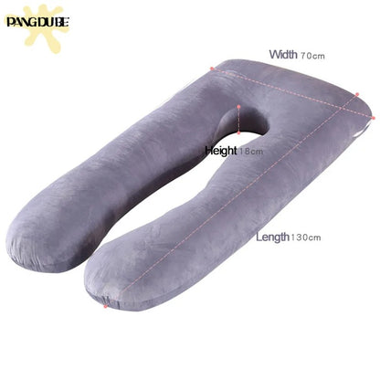 U-Shaped Pregnancy Pillow, Sleeping Waist Pillow for Pregnant Women, Nursing Pillow Breastfeeding Cushion for Women
