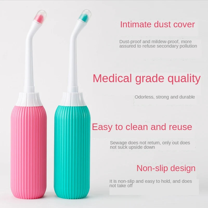 Portable Peri Bottle Bidet With Carrier Bag, Women's Perineum Body Bidet