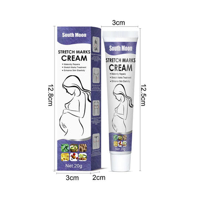 Pregnancy Stretch Marks Cream Improves Elasticity Fade Growth Lines Smoothing Nourishing Moisturizing Firming Skin Care
