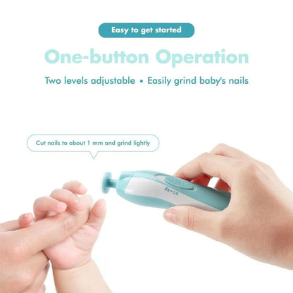 Multifunctional Baby Electric Nail Trimmer, Nail Polisher/Trimmer Set for Baby